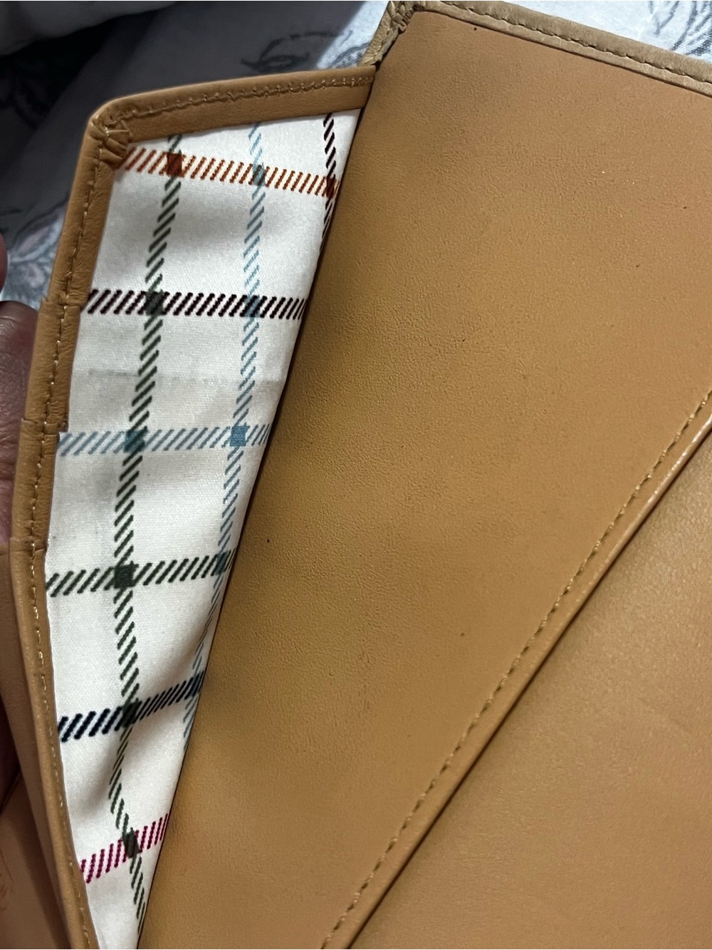 Coach Beige Leather Legacy Turnlock Agenda - Picture 8 of 9